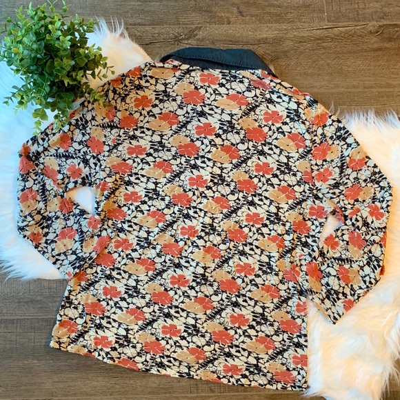 ❤️SOLD Anthropologie [Moth] floral shirt - Picture 5 of 6